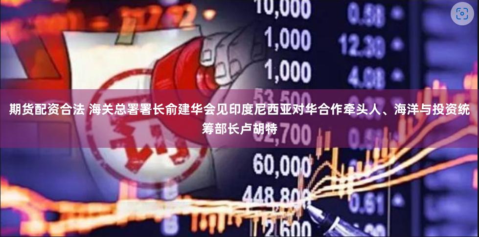 期货配资合法 海关总署署长俞建华会见印度尼西亚对华合作牵头人、海洋与投资统筹部长卢胡特