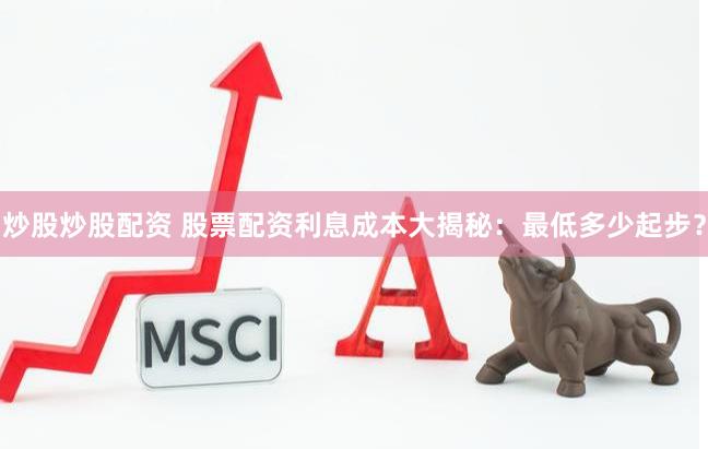炒股炒股配资 股票配资利息成本大揭秘：最低多少起步？